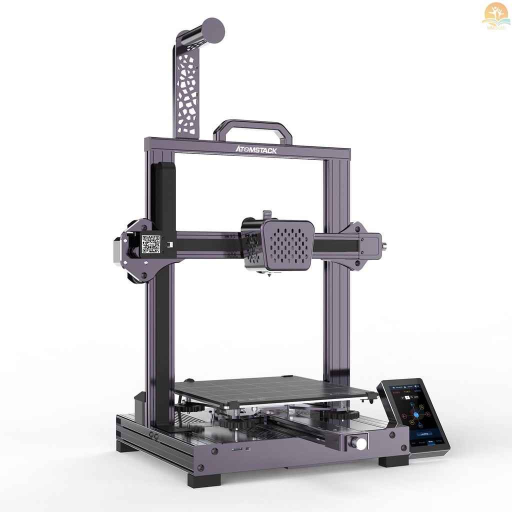 In Stock ATOMSTACK Cambrian Pro Desktop Rubber 3D Printer Support Printing Elastis TPR/PLA//Karet Dengan Area Cetak 235mm Kepala Pencetakan Ganda Untuk Digunakan Di Rumah Sekolah