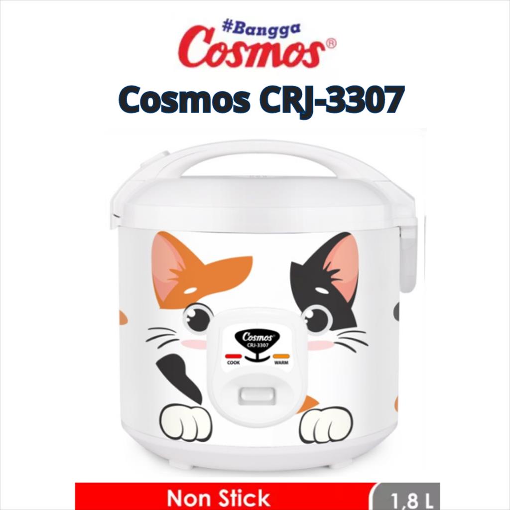 MAGIC COM COSMOS CRJ-3307 RICE Cooker CRJ3307 CRJ 3307 1.8 Liter Ori