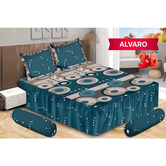 Bonita - Sprei RUMBAI King (180x200) Terlaris motif Pilihan