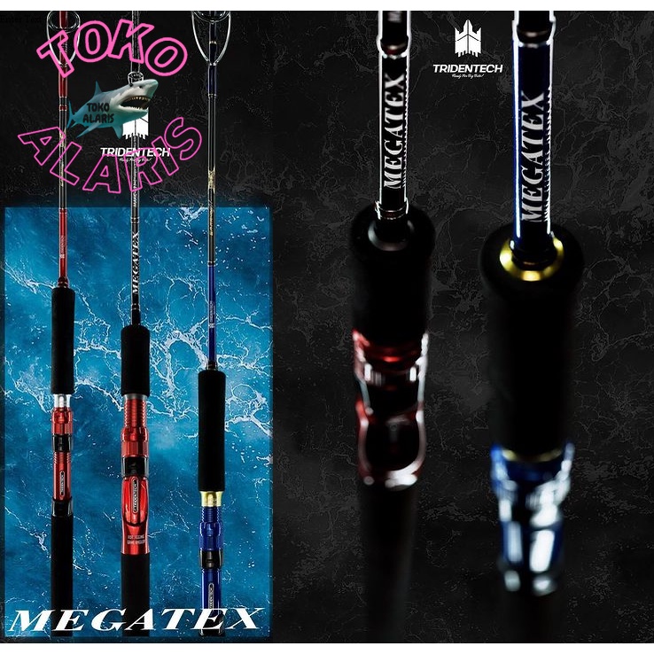 Joran Pancing Tridentech Megatex Offshore Jigging Rod 190cm Fuji Guides