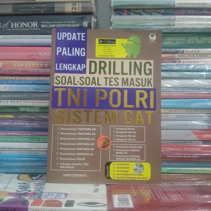 UDATE PALING LENGKAP DRILLING SOAL -SOAL TES MASUK TNI POLRI Non DISC #MTP