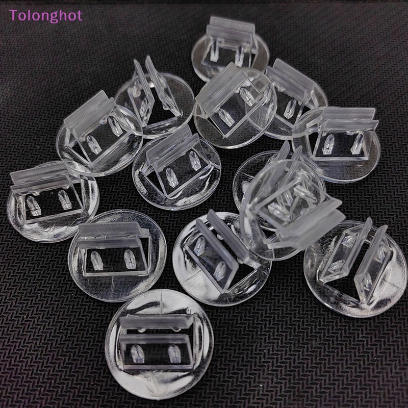 Tolonghot&gt; 10buah Stand Kartu Plastik 20mm Alat Peraga Tetap Transparan Unik Untuk Paper Board Game Cards well