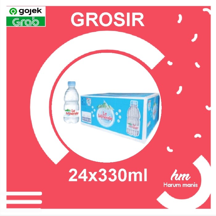 

Le Minerale Air Mineral 1 karton 24x330ml