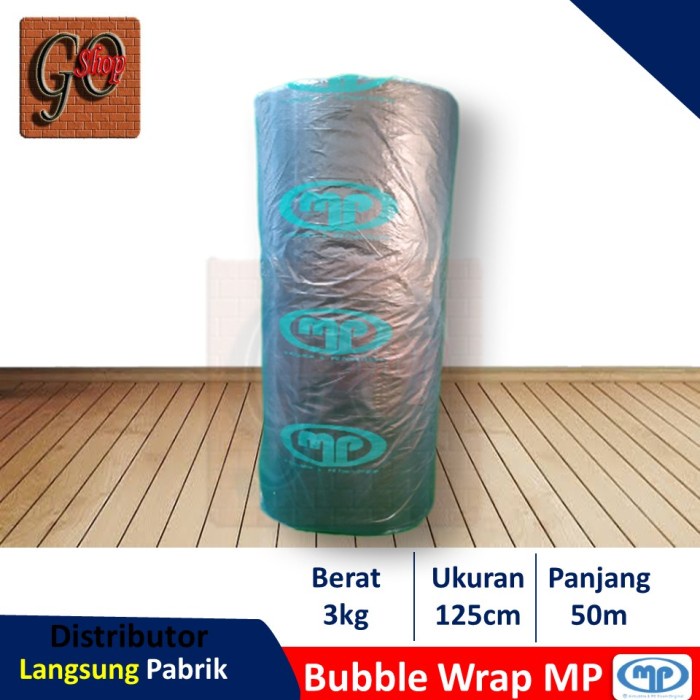 

BUBBLE WRAP MP 3300 Gram II Mulia pack Lebih Tebal - Hitam, Mulia pack