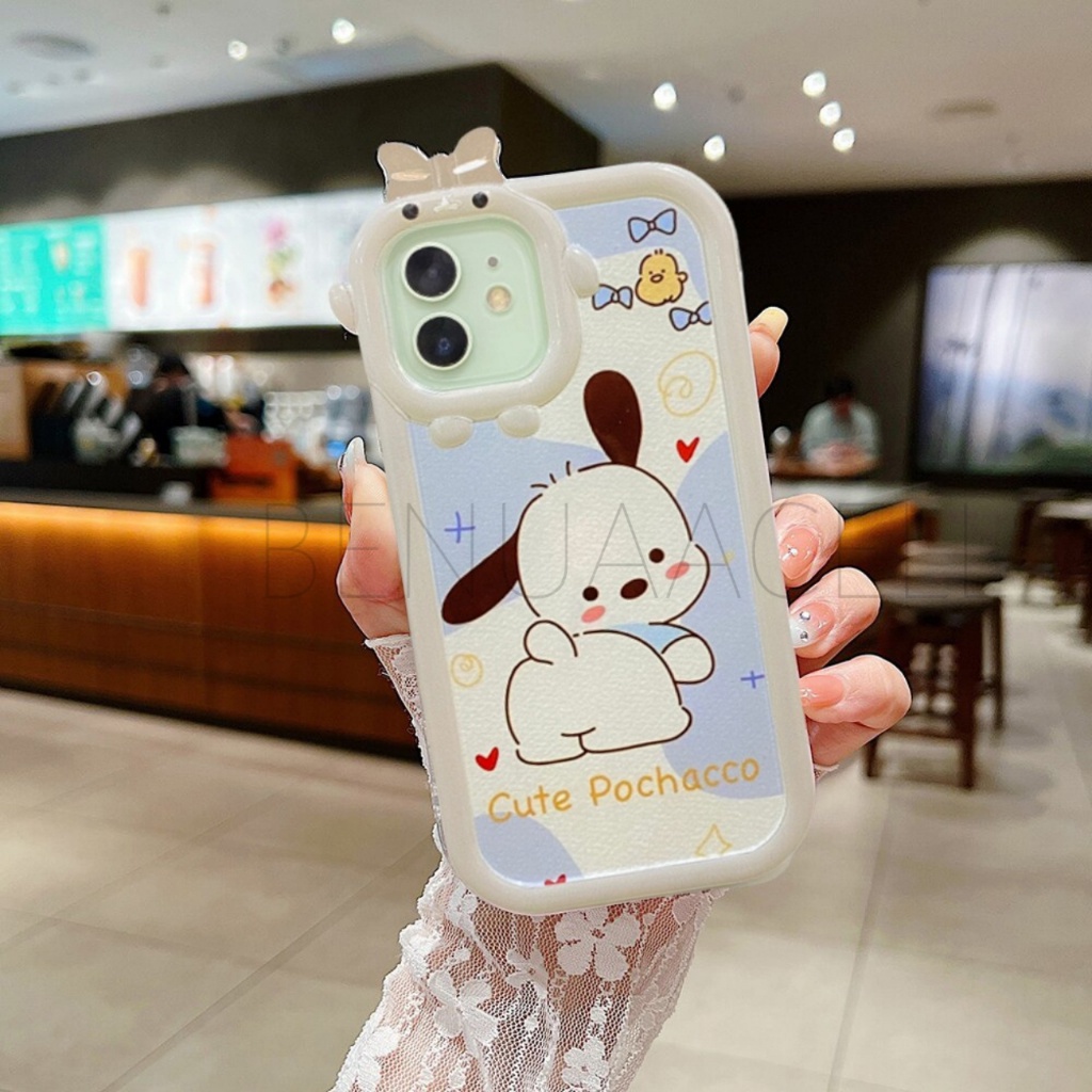 PTC003 CASE MOTIF GAMBAR CUTE POCHACCO REALME C33 C35 C55 REALME 9i REALME 5 5i 5S 2 PRO