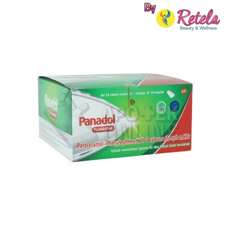 Panadol Flu Dan Batuk 1 Blister 10 Tablet