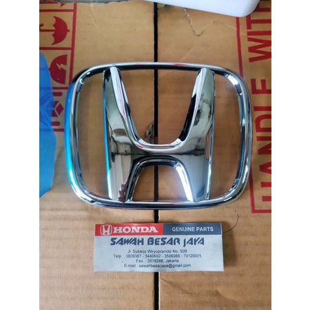 Emblem Logo Lambang Huruf H Gril Grill Depan Honda New HRV HR-V Facelift & Jazz RS GK5 Facelift & Ci