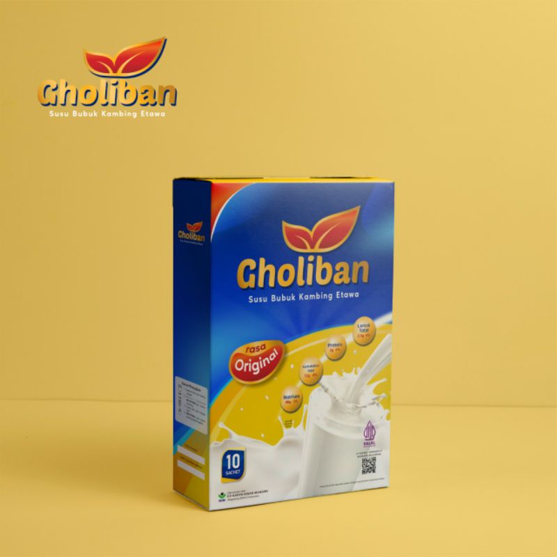 

Susu Kambing Gholiban Original 200 Gram | Susu Kambing Bubuk | Sukaetawa | Susu Kambing Etawa I SUSU KAMBUNG GHOLIBAN I DIJAMIN ORI