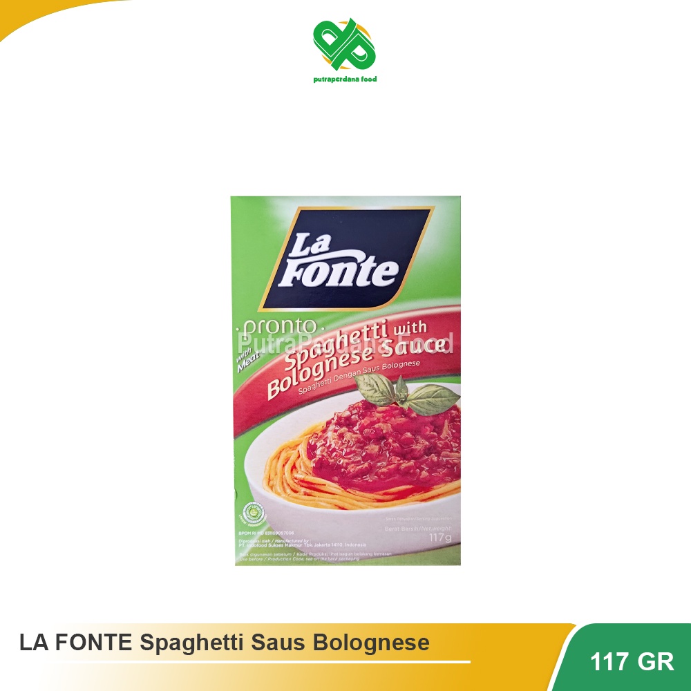 

LA FONTE Spaghetti Saus Bolognese 117gr