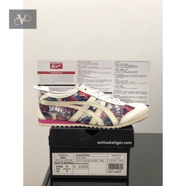 Sneakers Sepatu   Mexico 66 Pitaya Pink Free Paperbag V3