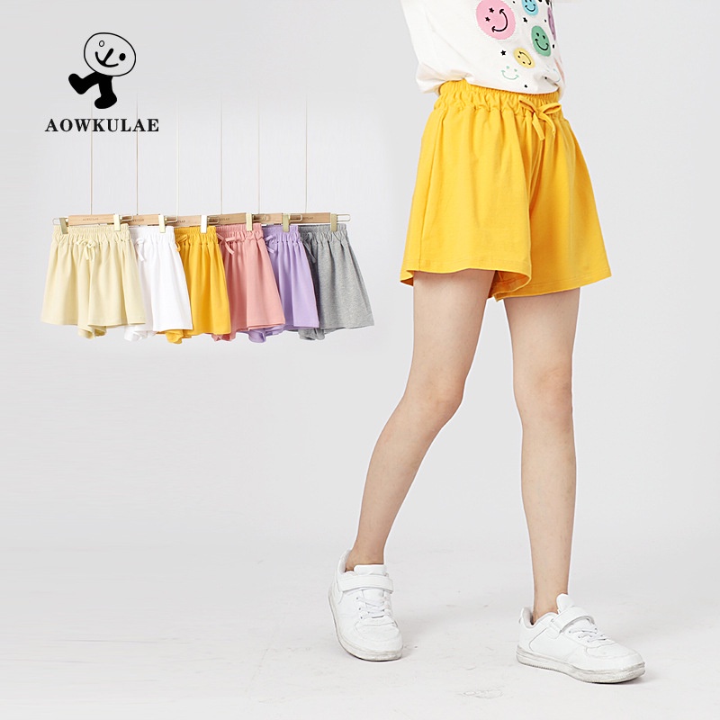 Celana pendek basic short anak perempuan polos ( SHR079 / SHR082 / SHR088 / SHR081 / SHR094 / SHR095