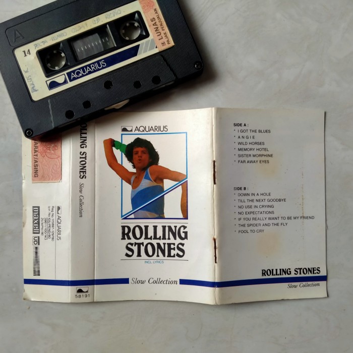 KASET ROLLING STONES SLOW COLLECTION