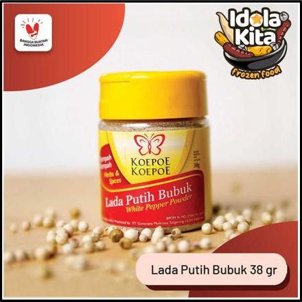 

KOEPOE LADA PUTIH BUBUK 38GR