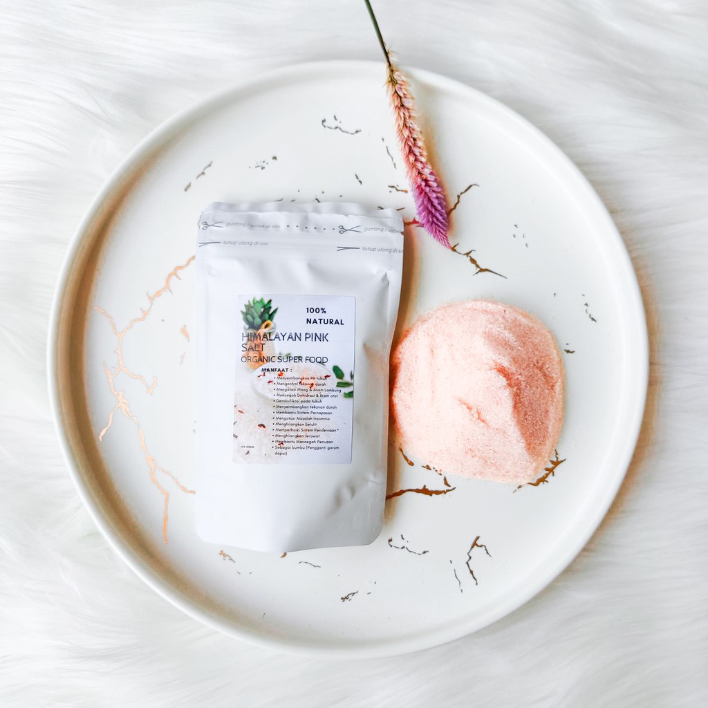 

Garam Himalaya Asli / Himayalan Pink Salt 100% Original