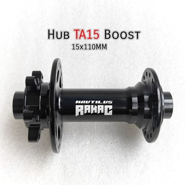 Hub Depan TA15 x 110 Boost 32 Hole Discbrake Six Bolt Nautilus Bearing