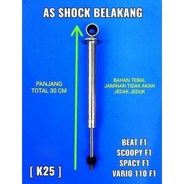 .SCOOPY FI,BEAT FI,VARIO 110 FI,SPACY FI,AS SHOCK SHOK SKOK BELAKANG HONDA - BEAT F1 FI INJEKSI tabu