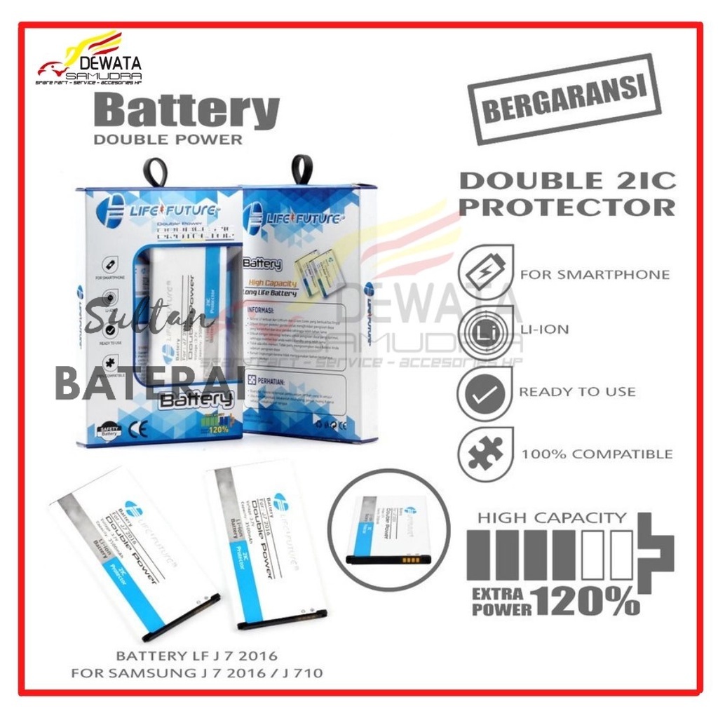 Baterai - Batrai - Battery LF Samsung Galaxy J710 - J7 2016 ( SULTAN BATERAI )
