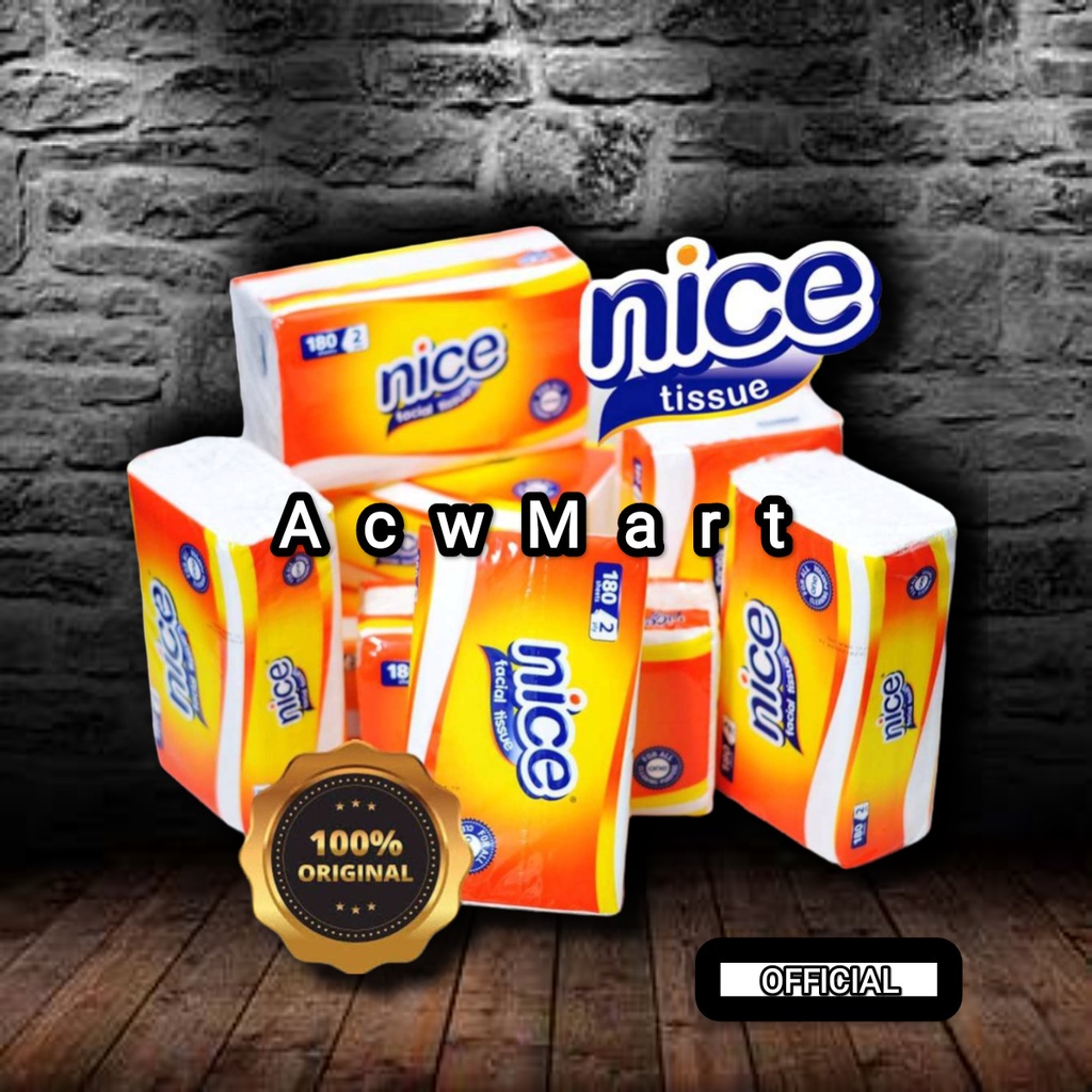 acwmart2 Nice   180 sheet   Tissu  Tisue tisu  murah   Promo  Grosby_shopeemall  partai  Laris agen 