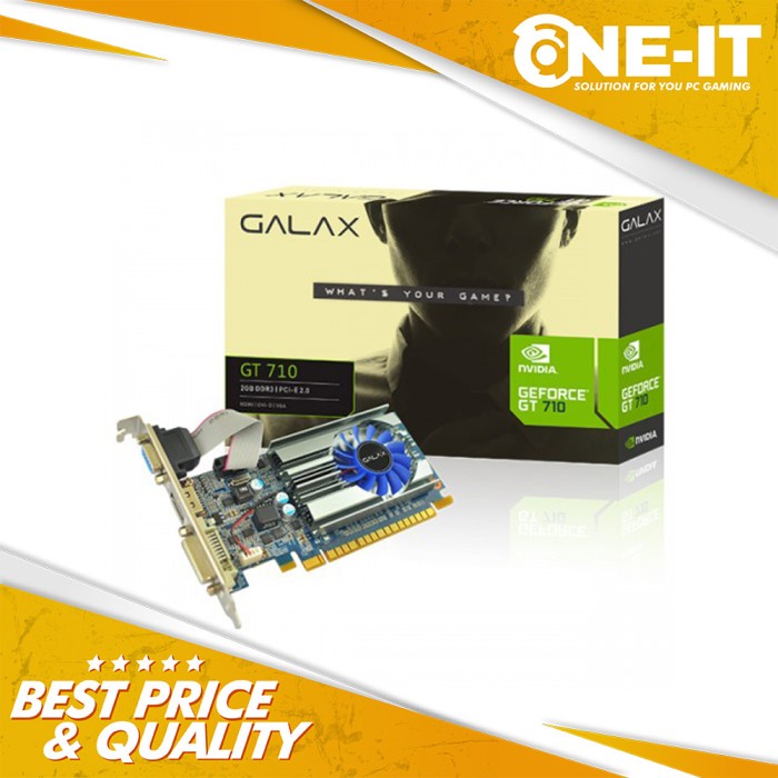 VGA GALAX GEFORCE GT 710 2GB DDR3 2G D3