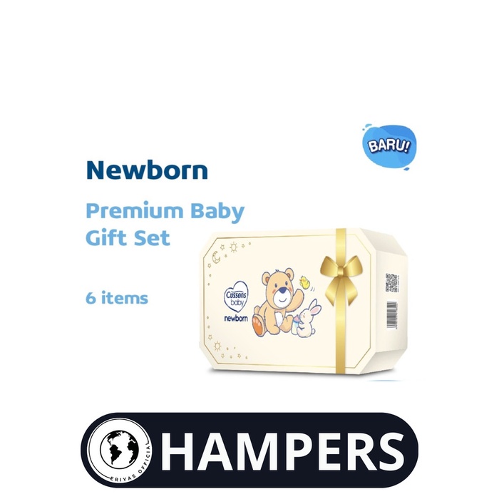 

Kado Bayi Cusson Baby New Born Gift Set 6 Pcs