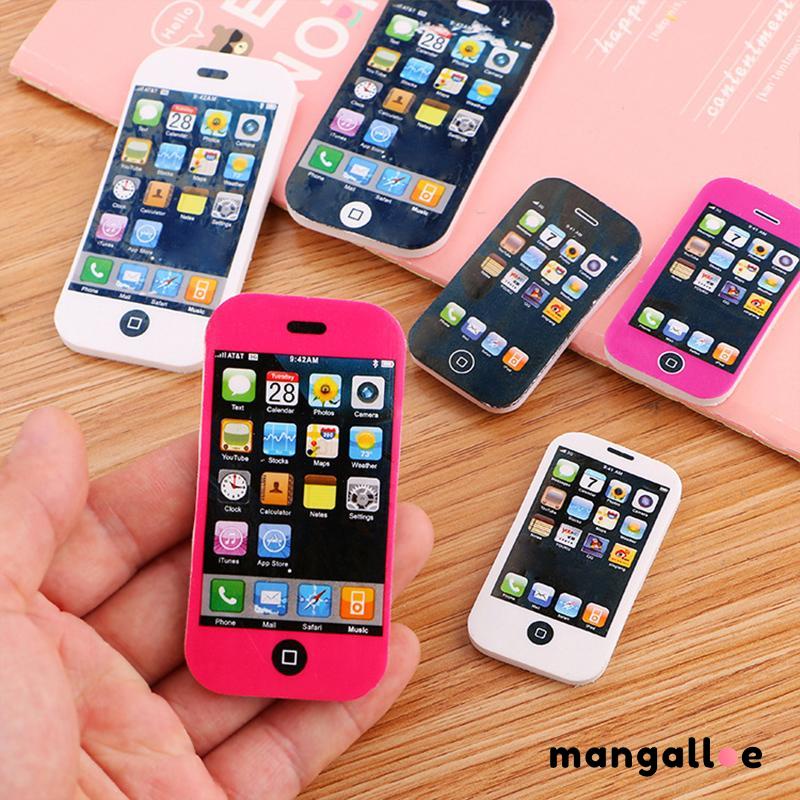 

Kreatif Alat Tulis Kartun Apple Ponsel Penghapus Siswa Hadiah Hadiah Penghapus Lucu -MG