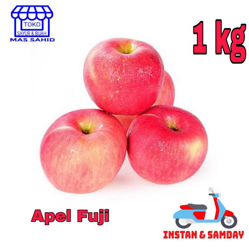 INSTAN Buah Apel Fuji Apel Merah 1 kg