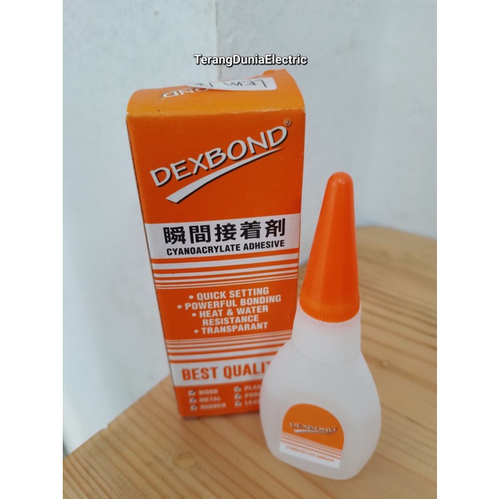 

POWER GLUE LEM TETES KOREA | LEM SETAN DEXBOND by DEXTONE ORIGINAL REK