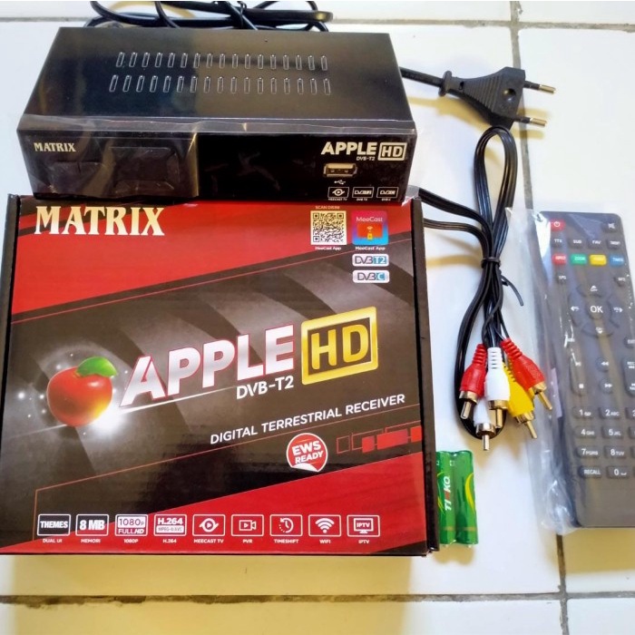 Receiver Matrix Apple DVB T2 Digital Full HD