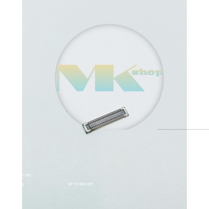 FPC CONNECTOR LCD XIAOMI REDMI NOTE 9 PRO REDMI NOTE 9 ORI SOKET LCD DI MESIN XIAOMI REDMI NOTE 9 / 