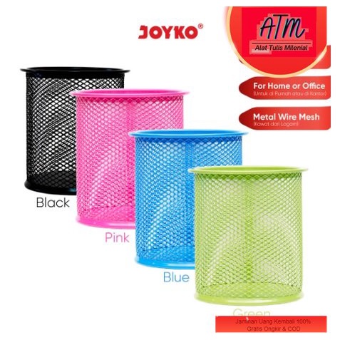 

Desk Set Pen Holder Tempat Alat Tulis Jaring Jala Joyko DS-16