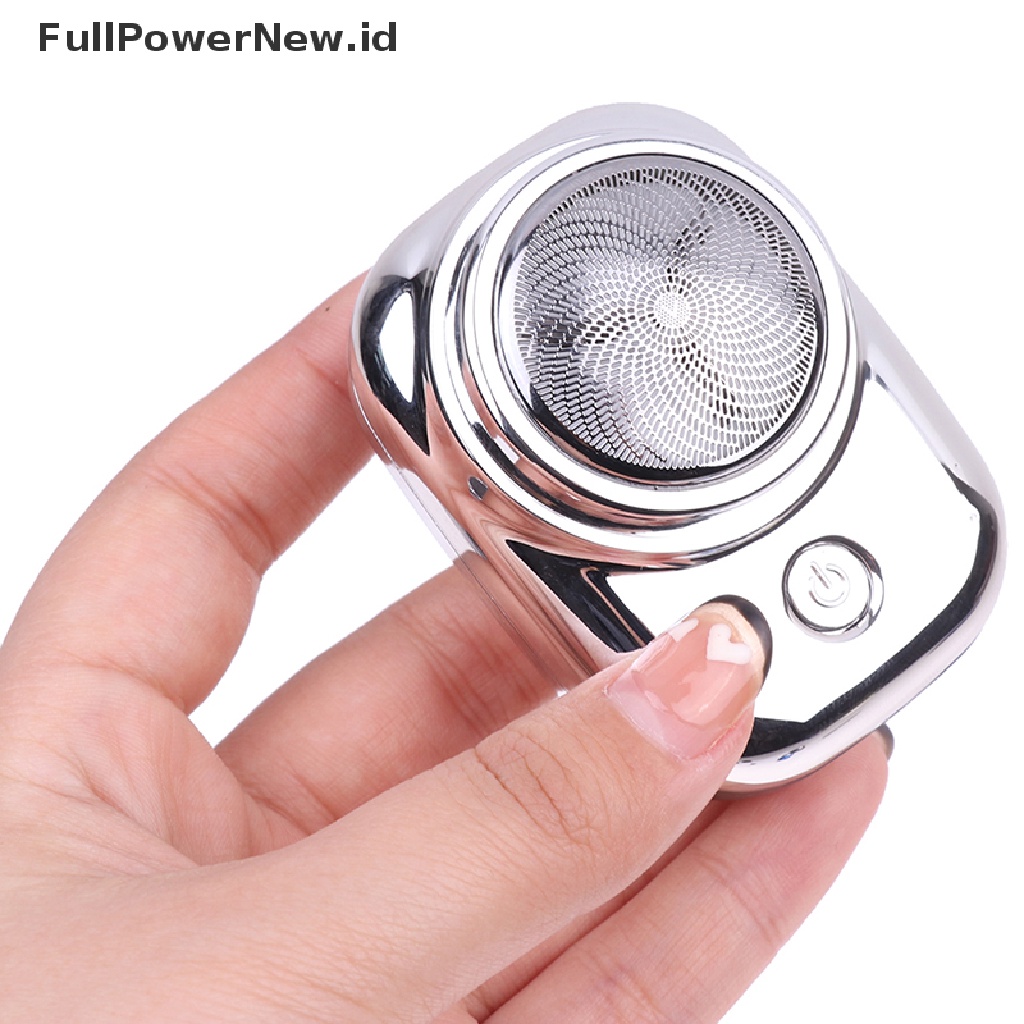 Power Alat Cukur Mini Portable Elektrik Cukur Untuk Pria USB Rechargeable Shaver Home Travel ID