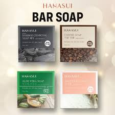 Hanasui Bar Soap Bamboo Charcoal Girlsneed77 Sabun Bambu Hitam Hanasui Men Sabun Pembersih Kulit