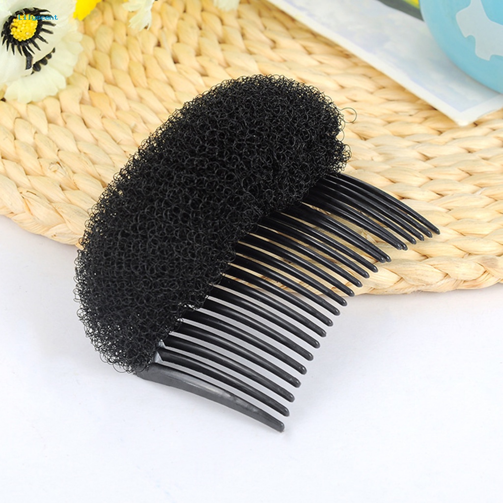 Lilyscent Pad Spons Rambut Ramah Lingkungan Untuk Acara Formal Bouffant Beehive Shaper Ringan