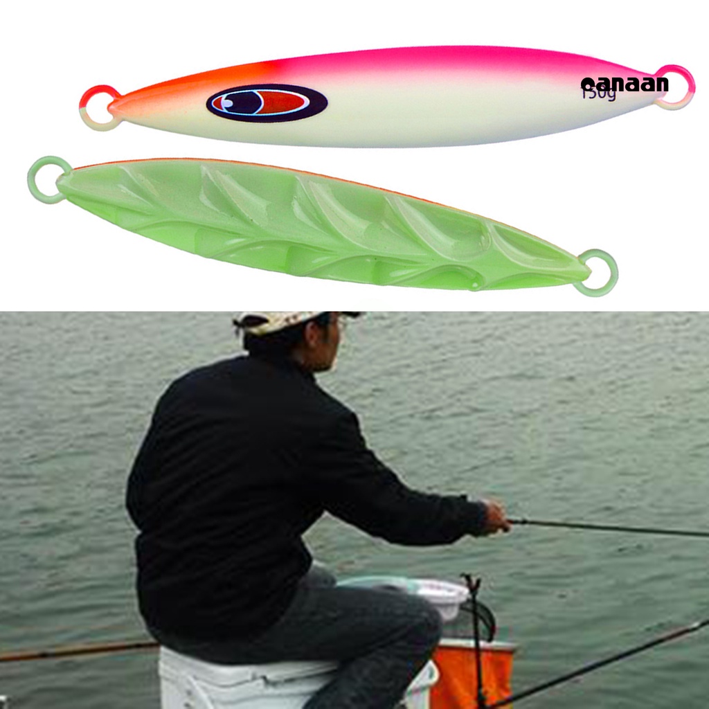 Cnn-100g/120g/150g/200g 12.2cm/13cm/14cm/15.2cm Piring Pancing Umpan 3D Slow Shaking Ultra Thin Metal Jigging Mancing Slow Shake Lure Aksesoris Untuk Angling