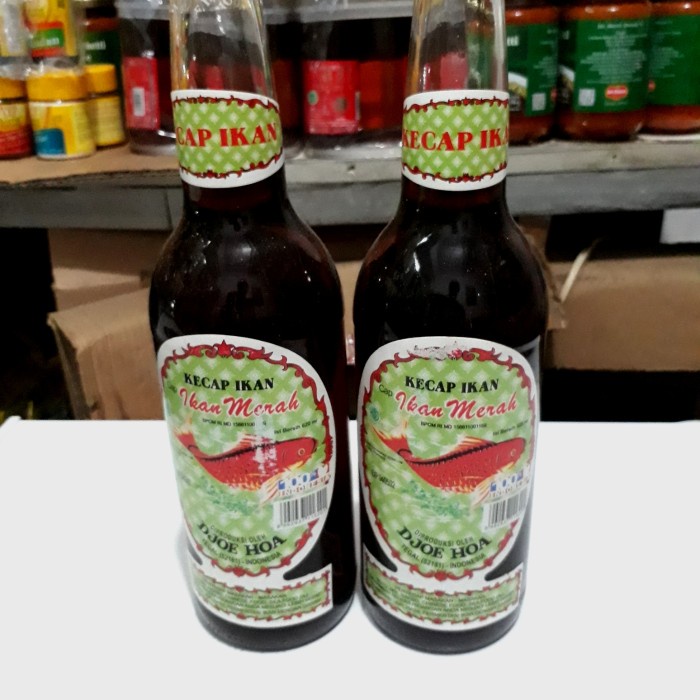 

[Ready Stock]- kecap ikan cap ikan merah DJOE HOA 600ml