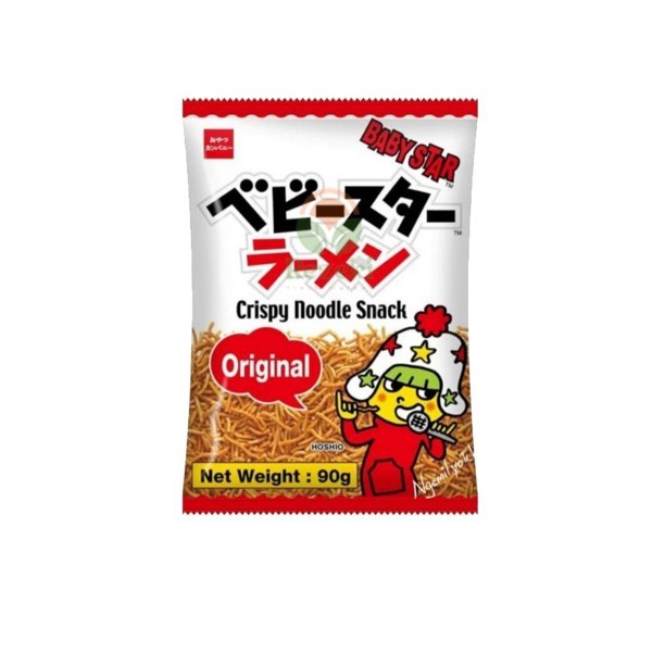 

Oyatsu Baby Star Crispy Noodle Snack Original [90 gr]