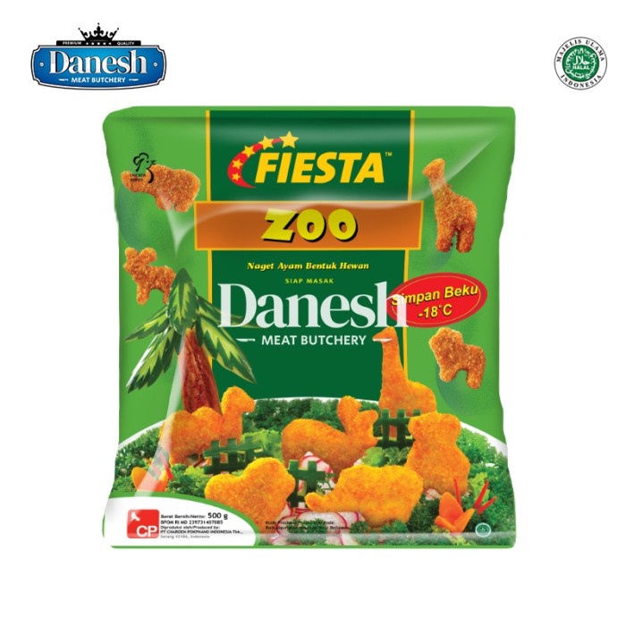 

Fiesta Nugget Zoo 500gr Makanan Instan Frozen Food Murah Terlaris