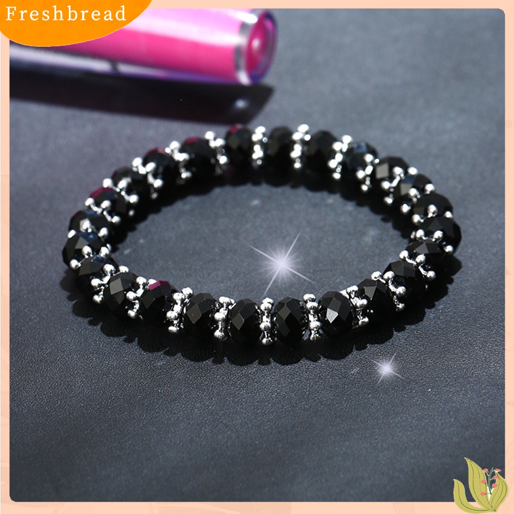 &lt; Freshbread &gt; Elegan Bead Wristband Gelang Bangle Wanita Perhiasan Hadiah Ulang Tahun Anniversary