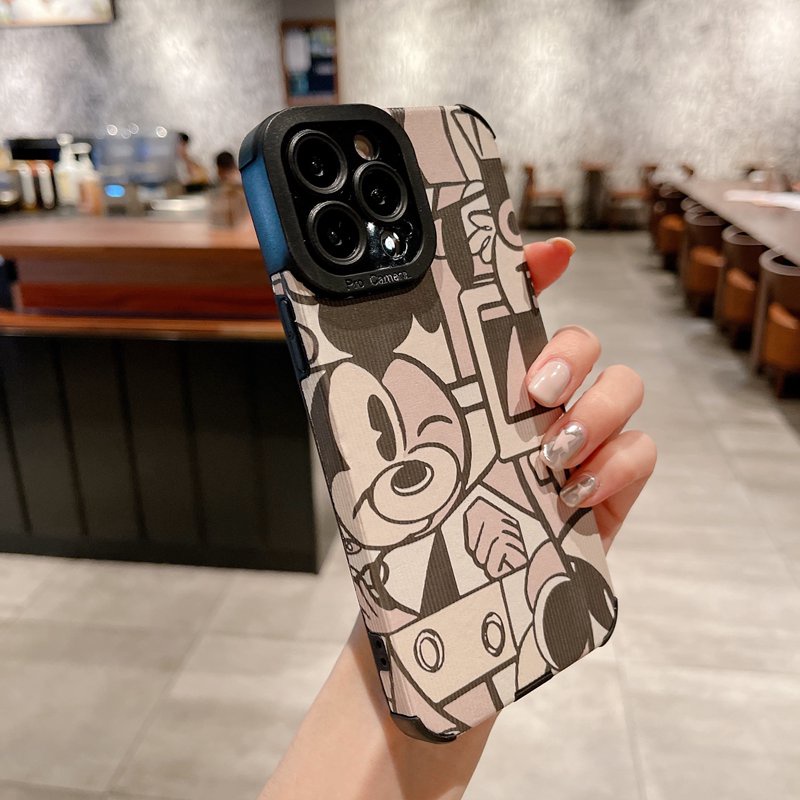 Splice Mickey Soft Case HP OPPO A9 A5 A31 A53 A33 2020 A91 F11 A3S A52 A92 F9 Pro A7 A5S A12 A1K Reno 3 5 6 A83 K3 K5 A95 A93 A93S A55 A56 A55S 5G Casing FTD Baru Realme C1 X XT