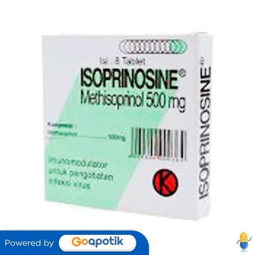 ISOPRINOSIN 500 MG BOX 8 TABLET