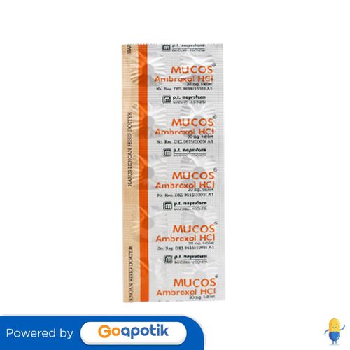 MUCOS 30 MG STRIP 10 TABLET