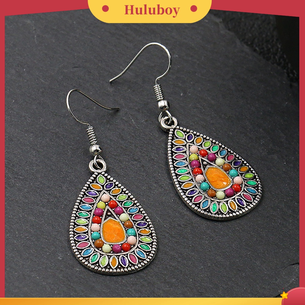 {Ready Stock} Anting Retro Bohemian Vintage Ear Ring Menjuntai Eardrop Untuk Ruang Ganti