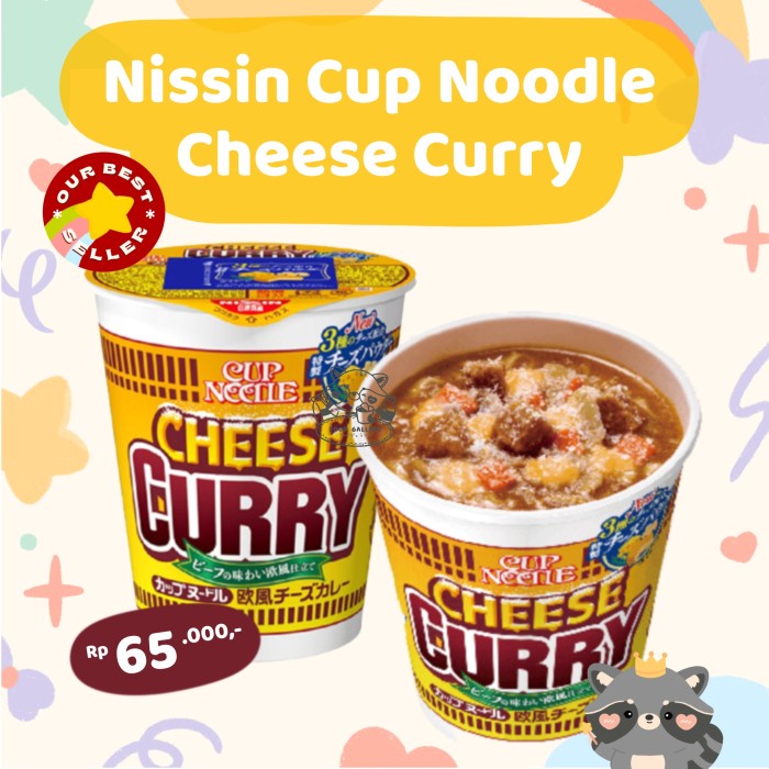 

[NEW!!] Nissin Cup Noodle Cheese Curry JAPAN