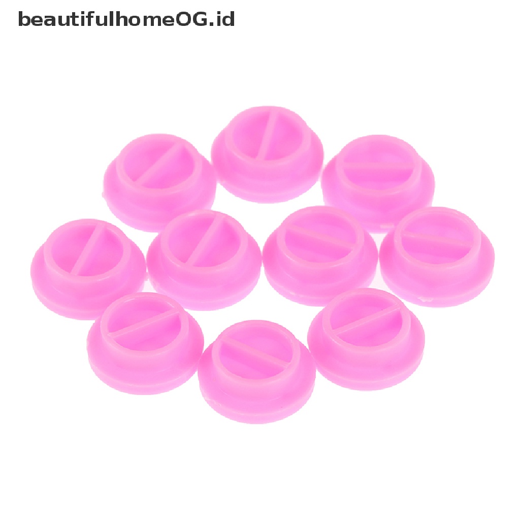 // Lebaran// 100Pcs Perekat Stand Eyelash Extension Lem Holder Grafg Blossom Cup Ring **