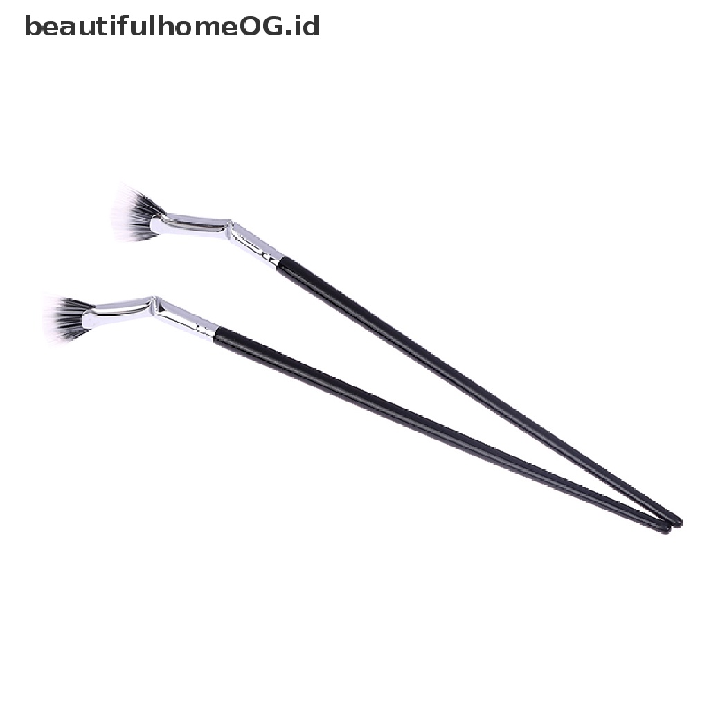 // Lebaran// 1PC Profesional Sikat Bulu Mata Siku Mini Fan Lash Fan Brush Alat Make Up **