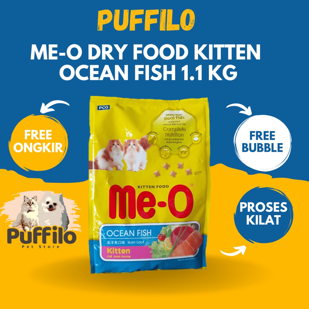 MEO KITTEN OCEAN FISH 1,1 KG FRESHPACK