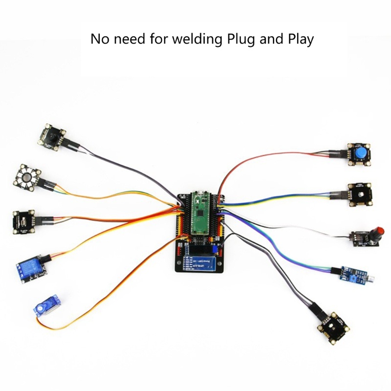 Zzz Papan Ekspanding Sensor Pico GPIO Multifungsi Untuk Raspberry Pi Easy Connect