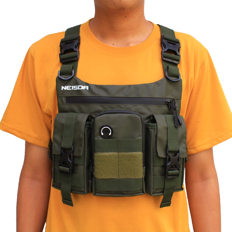 Neisda - Chestbag Tas Dada Waterproof Series Threepocket Green