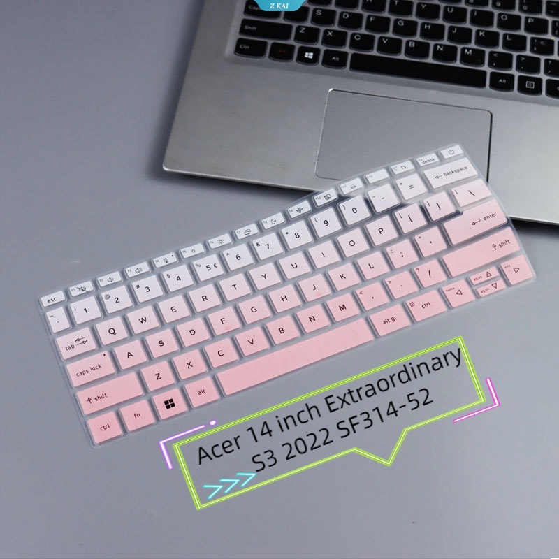 Film Pelindung Keyboard Laptop Anti Air Untuk Acer 14inch Luar Biasa S3 2022 SF314-52 Keyboard Laptop Silicone Cover Film Tahan Debu [ZK]