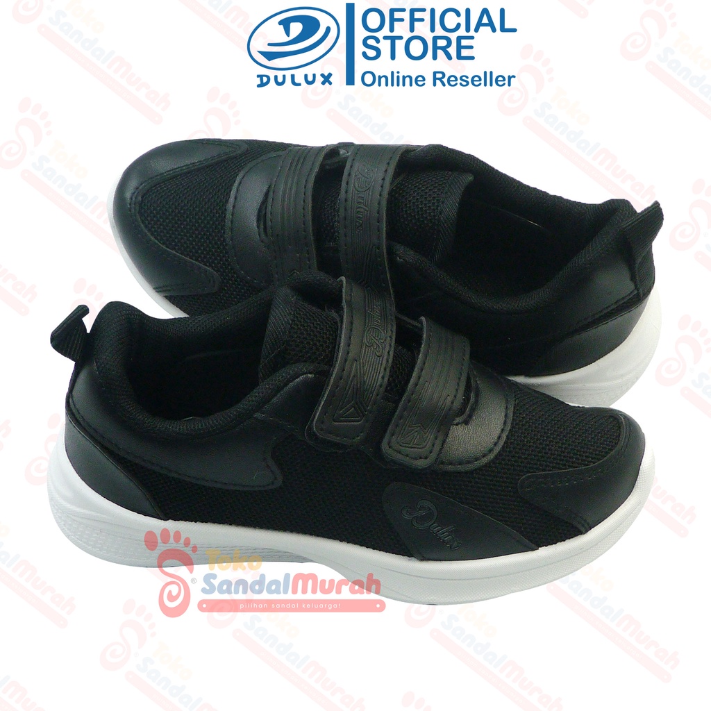 Toko Sendal Murah - Sepatu Sekolah Hitam Putih Uk 28 - 35 / Sepatu Olahraga Anak / Sepatu Anak Nyaman Model Prepet [Toko Sendal Murah BX 1066]